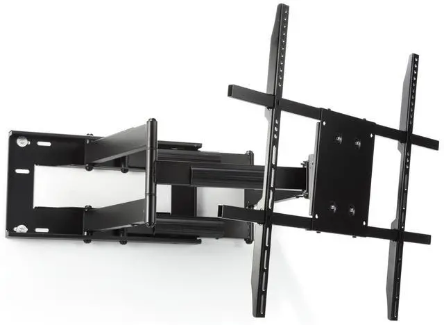 Alt view image 2 of 6 - Articulating TV Wall Mount for 42-90 Inch HDTV, Steel, Panning/Tilting VESA Bracket (HVAWM4290L)