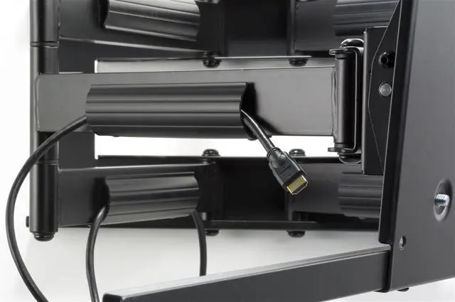 Alt view image 6 of 6 - Articulating TV Wall Mount for 42-90 Inch HDTV, Steel, Panning/Tilting VESA Bracket (HVAWM4290L)