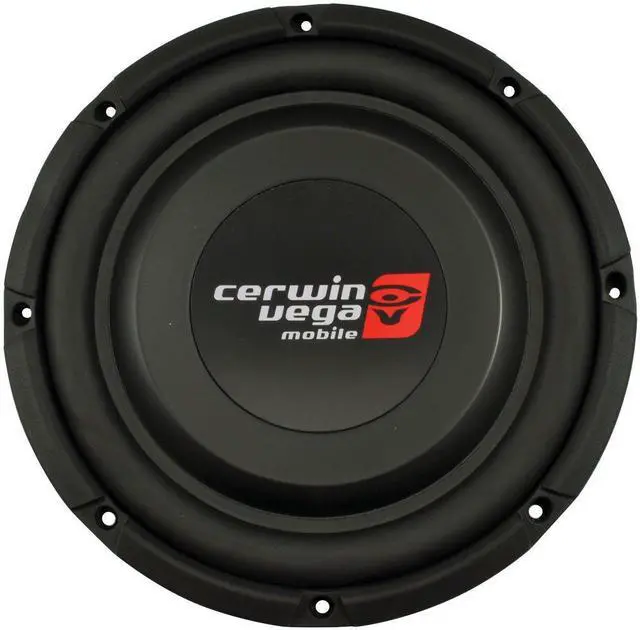 Main image of Cerwin Vega VPS102D 10" 2 600W Max/300W RMSDual Voice Coil Shallow Subwoofer, Black