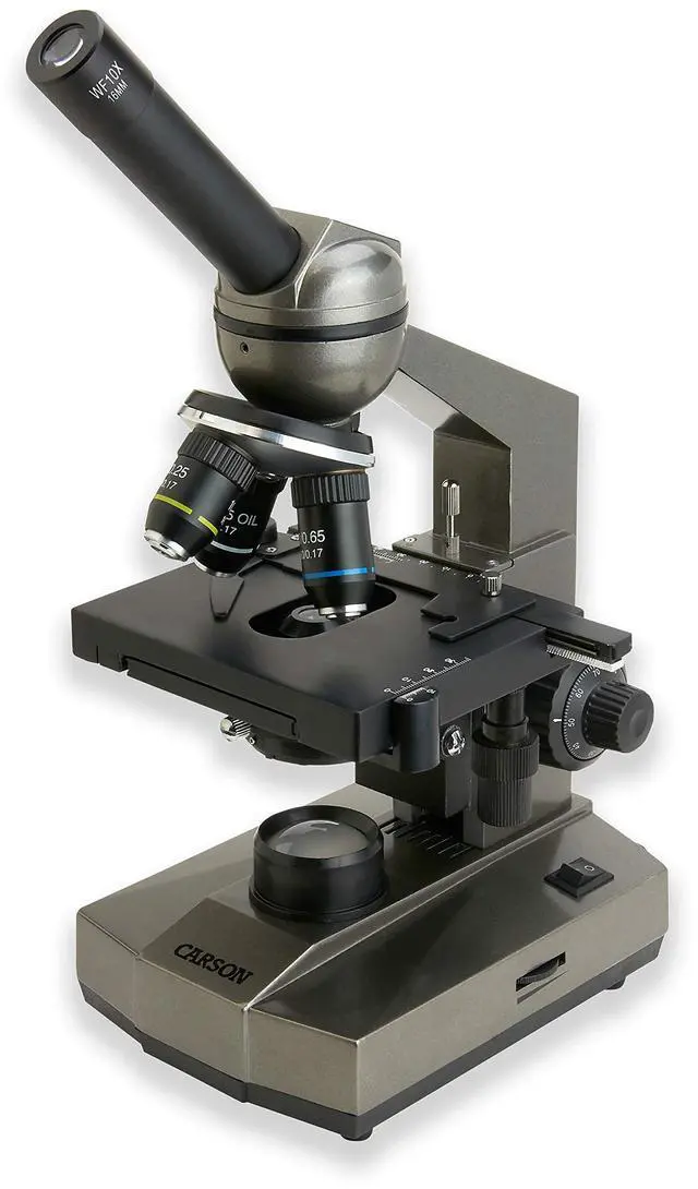 Main image of Intermediate 100x-1000x Biological Microscope with Mechanical Stage (MS-100)