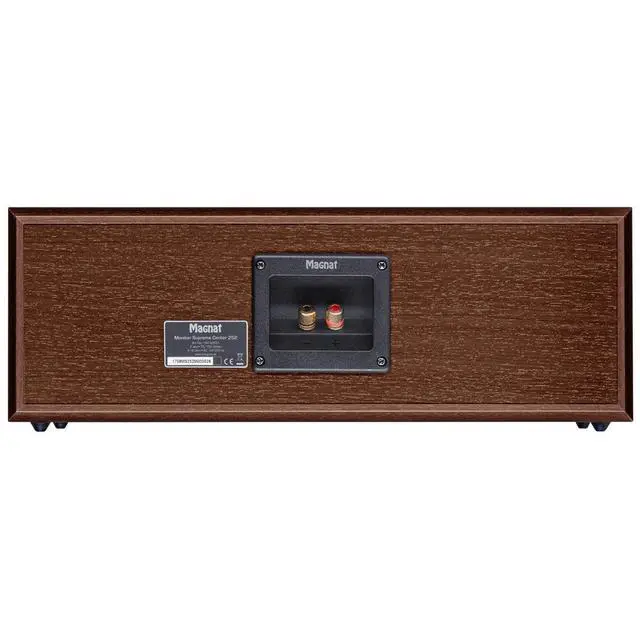 Alt view image 3 of 5 - Monitor Supreme Center 252 150W 2-Way Enclosed Speaker, Mocca