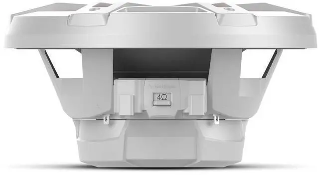 Alt view image 3 of 4 - M1D2-8 Color Optix 8" DVC 2-Ohm Multicolor LED Lighted Marine Subwoofer - White