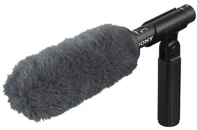 Main image of ECM-VG1 Electret Condenser Short Shotgun Microphone, 40Hz to 20kHz Frequency Response