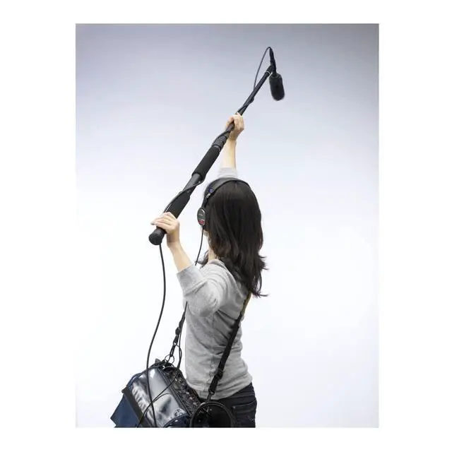 Alt view image 2 of 4 - ECM-VG1 Electret Condenser Short Shotgun Microphone, 40Hz to 20kHz Frequency Response