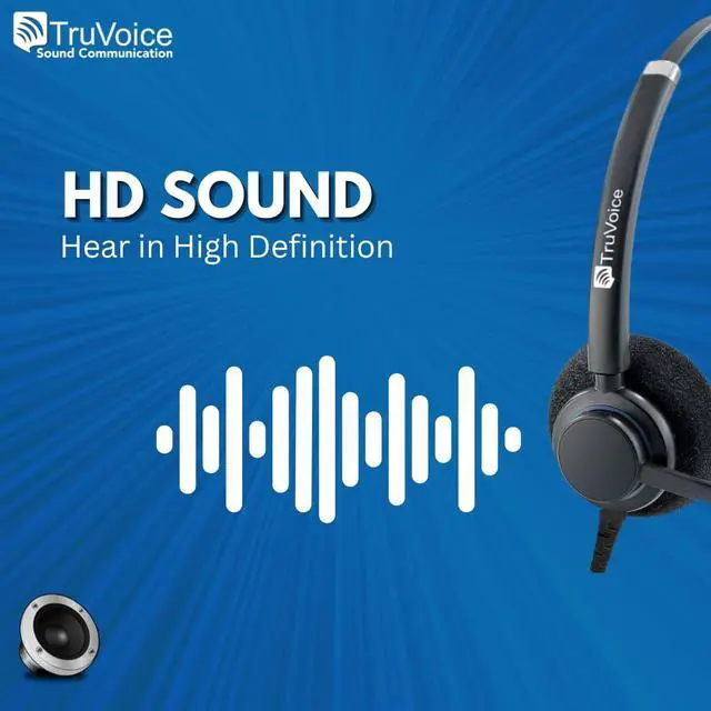 Alt view image 3 of 5 - Computer Headset Bundle for Training | Monitoring | Supervising: Includes 2 x HD100 Headset with NC Microphone, Training Splitter Y Cable and USB Adapter Compatible with PC and Softphones