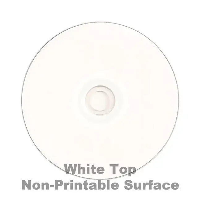 Alt view image 3 of 3 - 4.7gb/120min 16x DVD-R White Top Blank Data Video Recordable Media Disc (600-Disc)