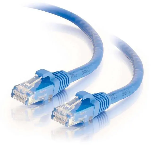 Main image of / Cables To Go 29008 Cat6 Snagless Unshielded (UTP) Network Patch Cables, 50 Pack, Blue (7 Feet/2.13 Meters)