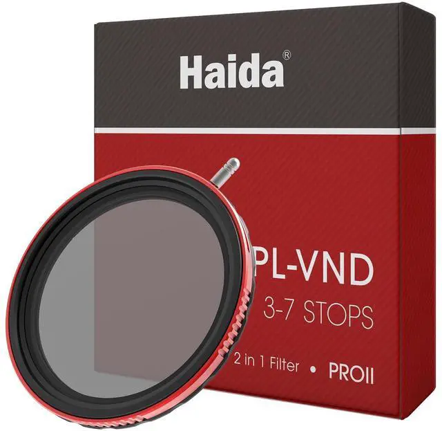 Main image of 82mm Pro II Multi-Coating Circular Polarizer + Variable Neutral Density SLR Camera Lens Filter Waterproof Scratch Resistant Nano-Coating CPL + VND (2 in 1)