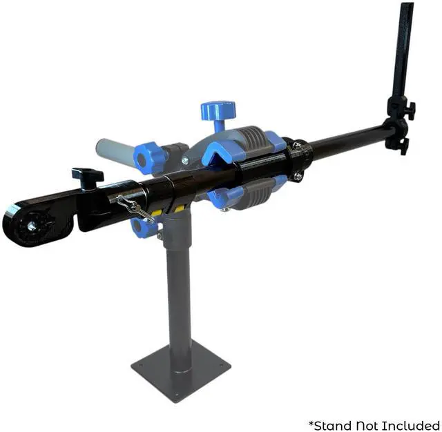 Alt view image 2 of 6 - Transducer Pole with Deck Stand Mount (Stand Not Included), Boat Mount, 30"-60" Telescoping for Garmin Livescope LVS34, LVS32, MEGA Live 1 & 2, & Active Target 1 & 2 (Bike Stand Pole)
