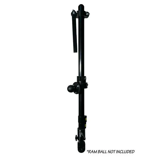 Alt view image 2 of 6 - Transducer Pole with Ball Mount Adapter (Ball Not Included), RAM Ball Boat Mount, Adjustable 30"-60" Telescoping Pole for Livescope LVS34, LVS32, Mega Live 1 & 2, Active Target 1 & 2