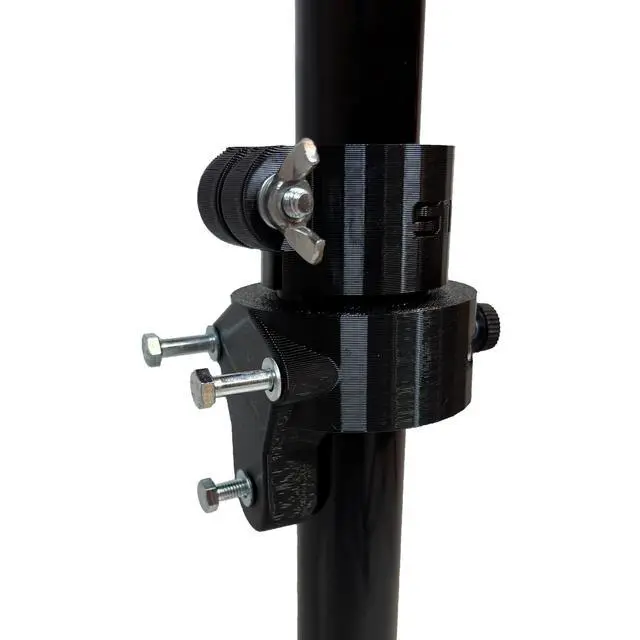 Alt view image 5 of 6 - Transducer Pole with Ball Mount Adapter (Ball Not Included), RAM Ball Boat Mount, Adjustable 30"-60" Telescoping Pole for Livescope LVS34, LVS32, Mega Live 1 & 2, Active Target 1 & 2