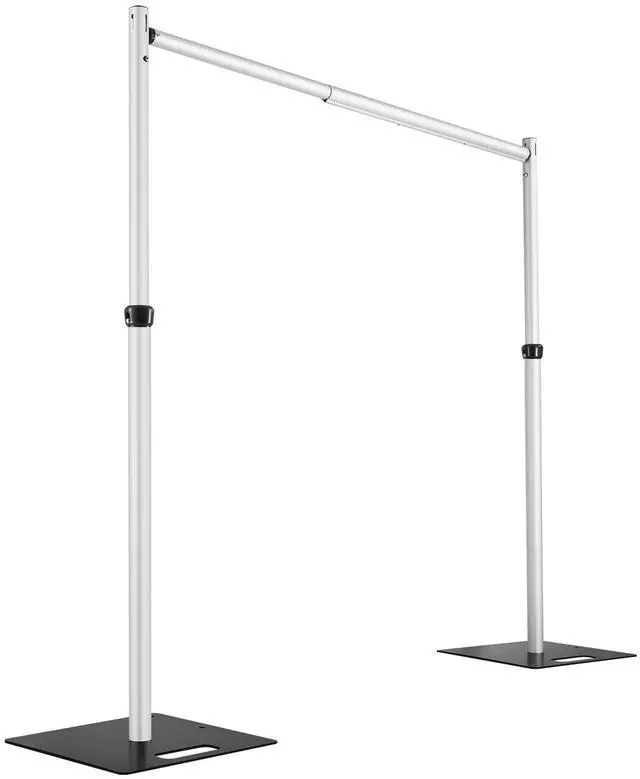Main image of Heavy Duty Backdrop Stand, 10x10ft Pipe and Drape Stand Kit, Adjustable Arch Backdrop Stand, Back Drop Stand for Party Event, Trade Shows & Wedding Decor