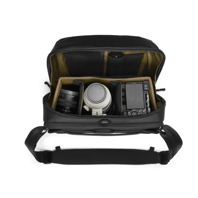 Alt view image 3 of 6 - McKinnon Camera Messenger 13L: Versatile Camera Bag for Photographers with Quick Access, Secure Laptop Storage (Fits 14" MacBook), Comfortable Crossbody Design & External Straps for Travel