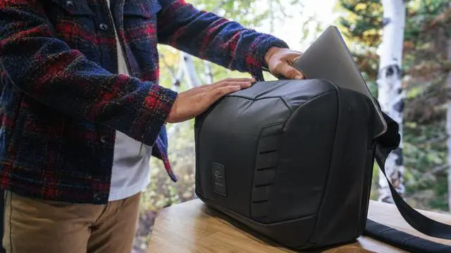 Alt view image 6 of 6 - McKinnon Camera Messenger 13L: Versatile Camera Bag for Photographers with Quick Access, Secure Laptop Storage (Fits 14" MacBook), Comfortable Crossbody Design & External Straps for Travel