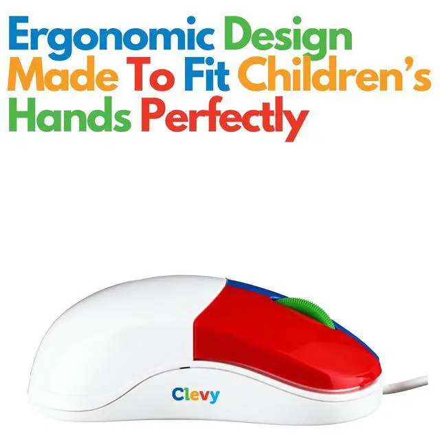 Alt view image 3 of 6 - Kids Mouse - Colorful Ergonomic USB Computer and Laptop - School and Home Computer - Wired Children Friendly Mouse Compatible with Windows, MAC OS, Chromebook - (Pack of 10 Mice)