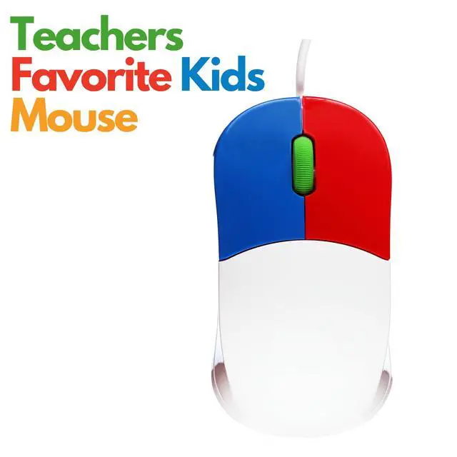 Alt view image 4 of 6 - Kids Mouse - Colorful Ergonomic USB Computer and Laptop - School and Home Computer - Wired Children Friendly Mouse Compatible with Windows, MAC OS, Chromebook - (Pack of 10 Mice)