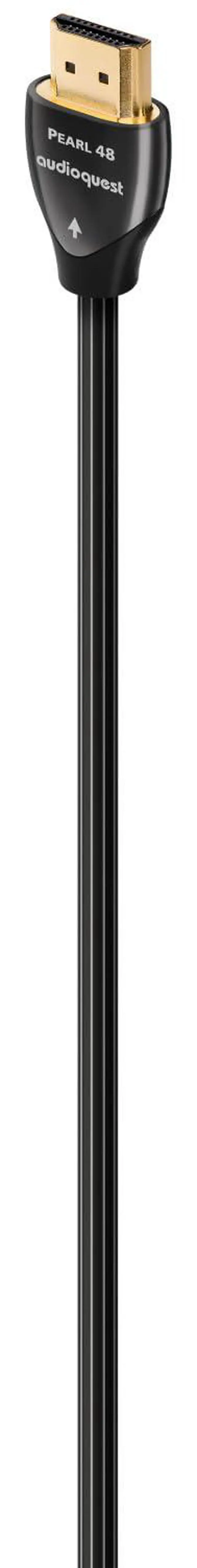 Alt view image 6 of 6 - 5m Pearl 48 2.1 HDMI Cable - 8K/10K Ultra HD, Gaming, High-Speed, 48Gbps, HDR, eARC