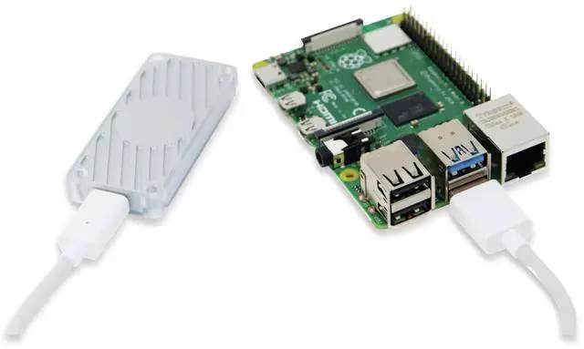 Alt view image 3 of 6 - Coral USB Accelerator: ML Accelerator, USB 3.0 Type-C, Debian Linux Compatible