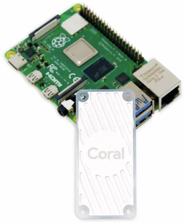 Alt view image 5 of 6 - Coral USB Accelerator: ML Accelerator, USB 3.0 Type-C, Debian Linux Compatible