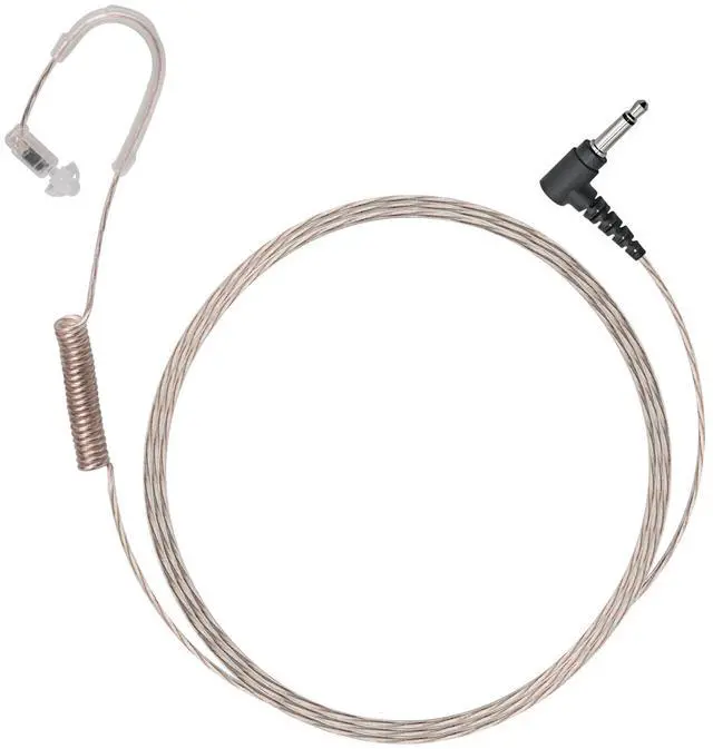 Main image of HDLO - Tubeless, Covert High Definition 3.5mm Police Listen Only Earpiece (HDLO-3.5), Clear, 24 Inch