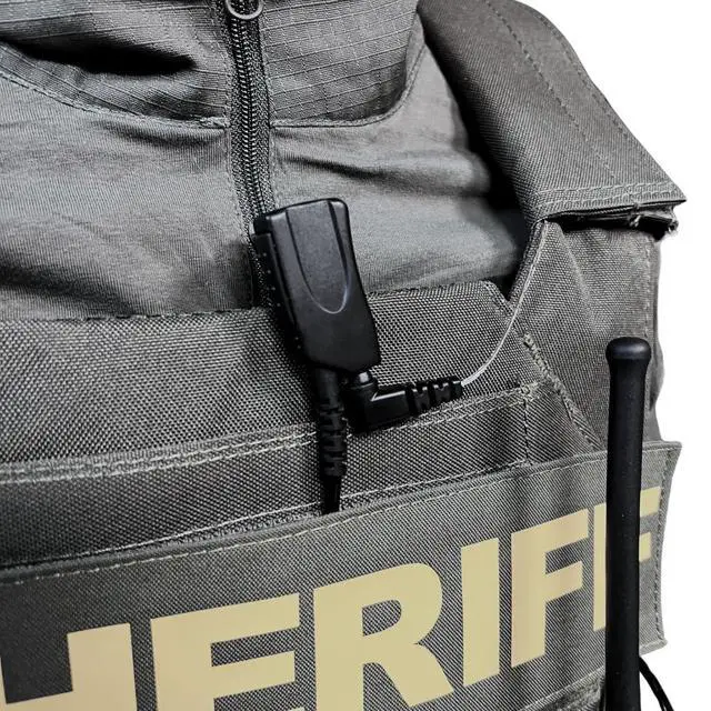 Alt view image 6 of 6 - HDLO - Tubeless, Covert High Definition 3.5mm Police Listen Only Earpiece (HDLO-3.5), Clear, 24 Inch
