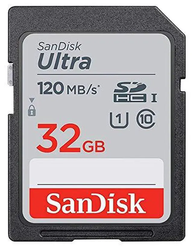 Alt view image 2 of 4 - 32GB Ultra SDHC UHS-I Class 10 Camera Card 120MB/s U1, Full HD, SD. C10 SDSDUN4-032G (10 Pack) Bundle with (1) GoRAM USB 3.0 Reader (32GB)