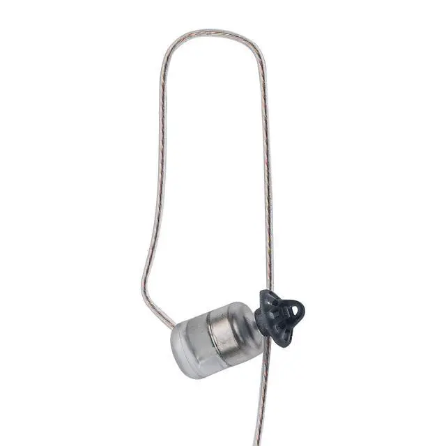 Alt view image 5 of 6 - 360 Flexo Dynamic Braided Fiber Cloth Single Ear Earpiece (3.5mm Connector, 22")