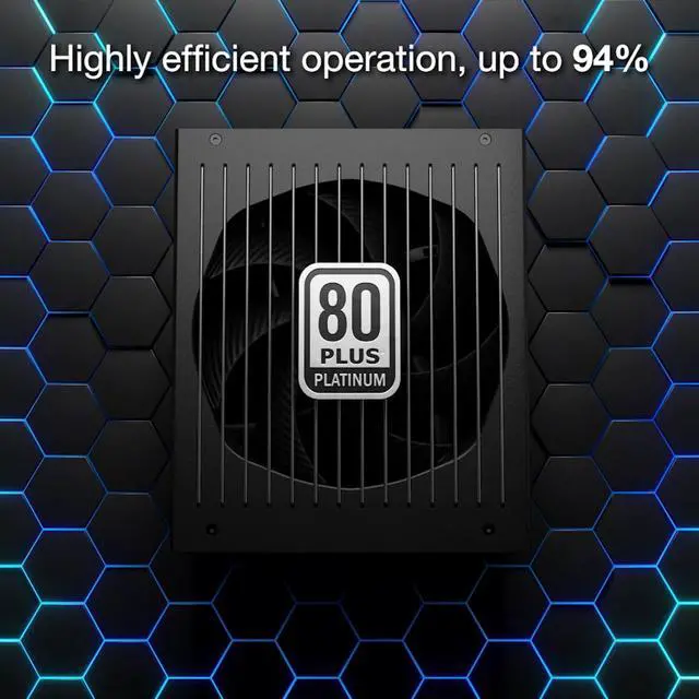 Alt view image 2 of 6 - Straight Power 12-1500w Modular Power Supply | 80 Plus Platinum ATX 3.1 Compliant | for PCIe 5.0 GPUs and GPUs with 6+2 pin connectors | Silent 135mm Fan | BN518