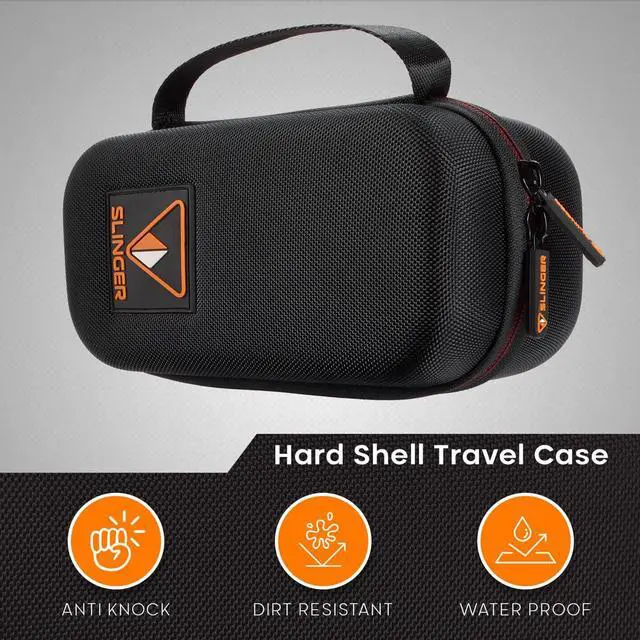 Alt view image 6 of 6 - SoundLink Flex Portable Bluetooth Speaker (2nd Gen), Outdoor Speaker with Hi-Fi Audio, Up to 12 Hours Battery, Waterproof and Dustproof, + Slinger Hard Travel Case & USB Plug (Black)