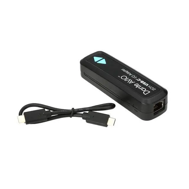 Alt view image 4 of 6 - ADP-USBC-AU-2X2 Dante AVIO USB-C IO Adapter