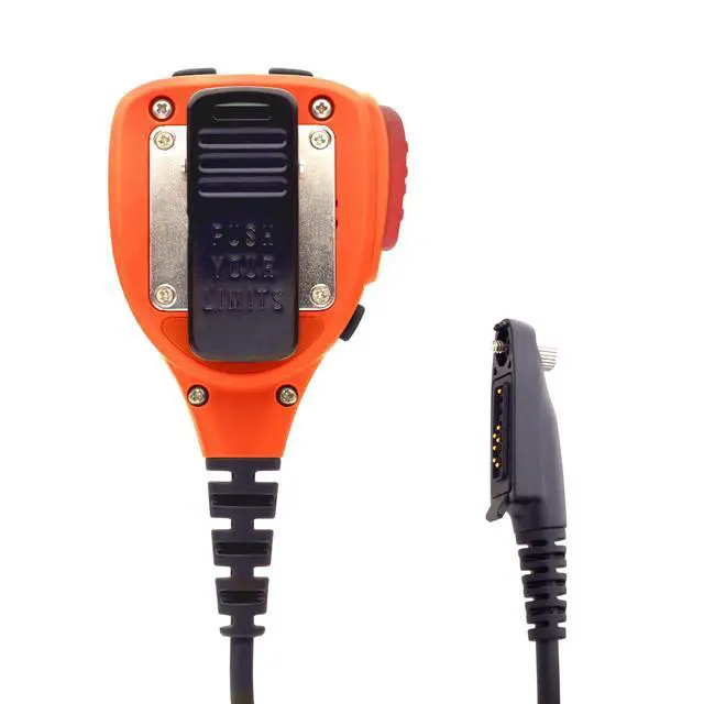 Alt view image 6 of 6 - Hi-Viz Expedition 5 Watt Radio with Waterproof Hand Mic - GMRS Radio with IP67 Waterproofing, Long Range Walkie Talkie, NOAA Weather Alerts, 5 Day Battery Life, 1 Pack