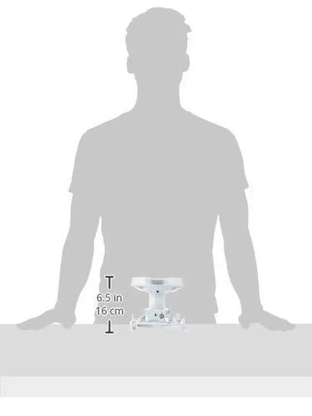 Alt view image 2 of 2 - Universal Projector Ceiling Mount Kit (ELPMBPJG)