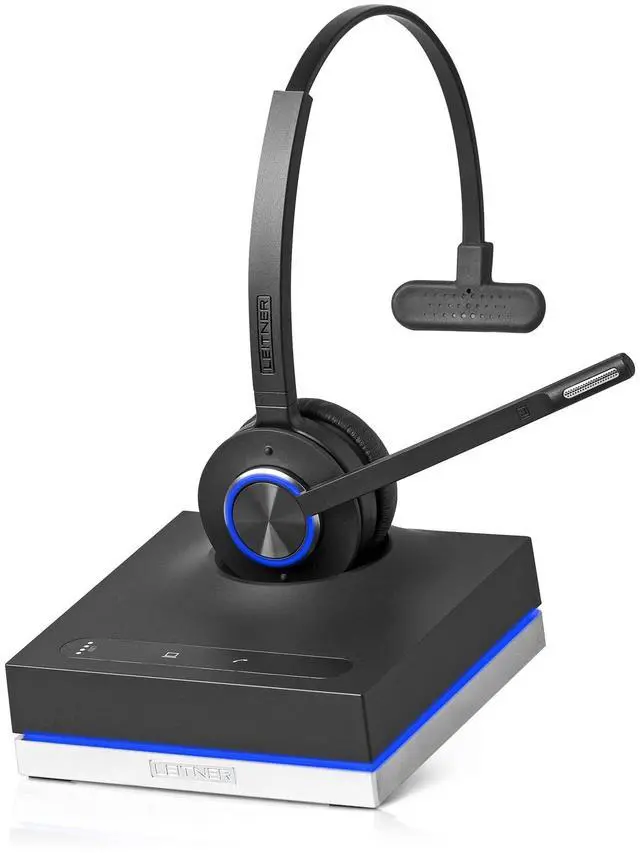 Main image of LH570 2-in-1 Wireless Office Headset with Mic - Computer & Telephone Headset (DECT Headset, not Bluetooth) Phone Headsets for Office Phones