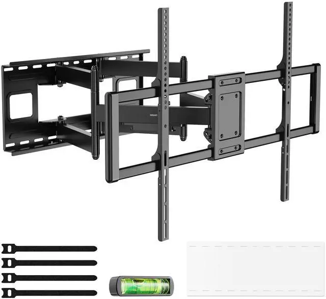 Main image of Heavy Duty XXL Full Motion TV Wall Mount for Extra Large TVs, max VESA 900x600, Holds up to 264lb, Swivel Tilt Extension Adjustable TV Mount for 60" 65" 75" 80" 85" 90" 98" 100" 115" 120 in