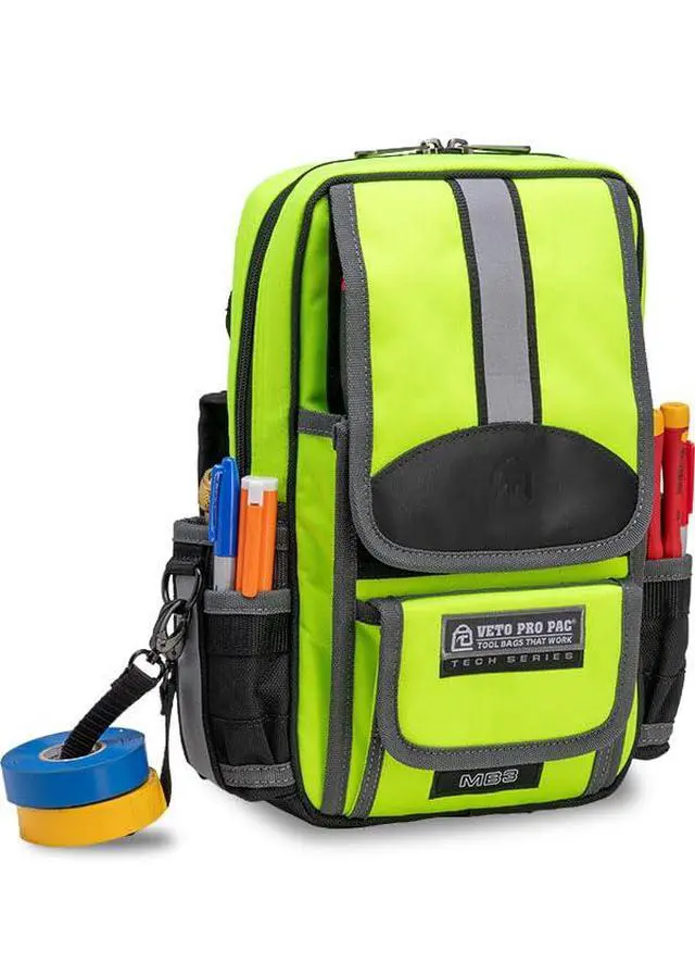 Alt view image 5 of 6 - Pro Pac MB3 HI-VIZ YELLOW