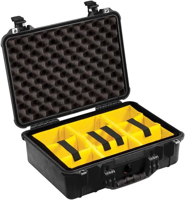 Alt view image 2 of 3 - 1500 Case With Padded Divider Set (Black)