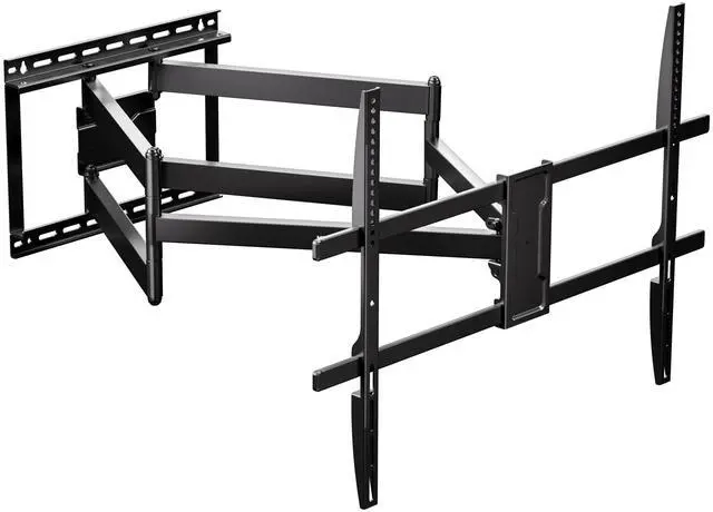 Main image of Corner Long Arm Full Motion TV Wall Mount, Extra Long 42.5-Inch Extension, Heavy-Duty Dual Arm Bracket for 43100 Inch TVs, Swivel Tilt Level Adjustment, Max VESA 800x600, 132 lbs