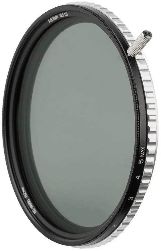 Main image of 82mm Swift True Color ND-Vario, 1-5 Stops (ND2-ND32) Variable ND Filter, Waterproof Nano Coating Optical Glass, with Lens Filter Case and Lens Cap - Compatible with Swift System Filters