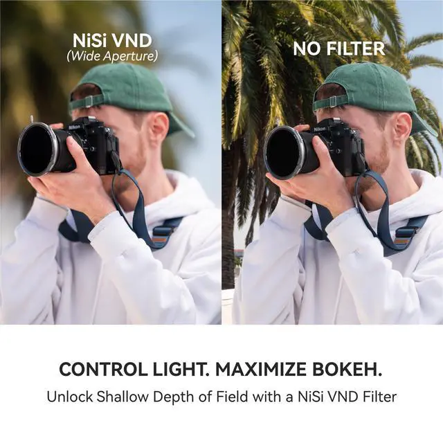 Alt view image 3 of 6 - 82mm Swift True Color ND-Vario, 1-5 Stops (ND2-ND32) Variable ND Filter, Waterproof Nano Coating Optical Glass, with Lens Filter Case and Lens Cap - Compatible with Swift System Filters