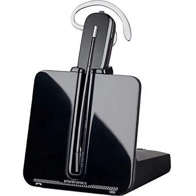 Alt view image 4 of 6 - Plantronics - CS540 Wireless DECT Headset with Lifter () - Single Ear (Mono) Convertible (3 wearing styles) - Connects to Desk Phone - Noise Canceling Microphone