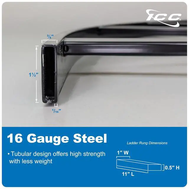 Alt view image 4 of 6 - Cable Runway Rack 90° Flat Corner, 16-Gauge Steel, Made in USA