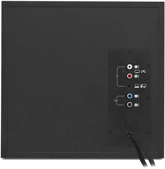 Alt view image 4 of 6 - Z533 2.1 Multimedia Speaker System with Subwoofer, Powerful Sound, Booming Bass, 3.5mm Audio and RCA Inputs, PC/PS/Xbox/TV/Smartphone/Tablet/Music Player