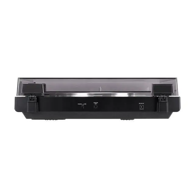 Alt view image 4 of 4 - At-LP60X-BW Fully Automatic Belt-Drive Stereo Turntable, Hi-Fi, 2 Speed, Dust Cover, Anti-Resonance, Die-Cast Aluminum Platter Brown