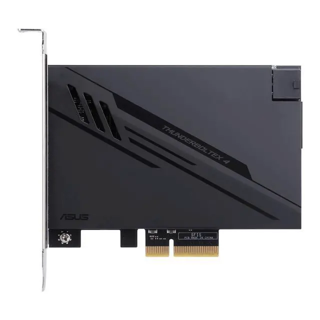 Alt view image 2 of 6 - ThunderboltEX 4 with Intel® Thunderbolt 4 JHL 8540 Controller, 2 USB Type-C Ports, up to 40Gb/s bi-Directional Bandwidth, DisplayPort 1.4 Support, up to 100W Quick Charge, Black