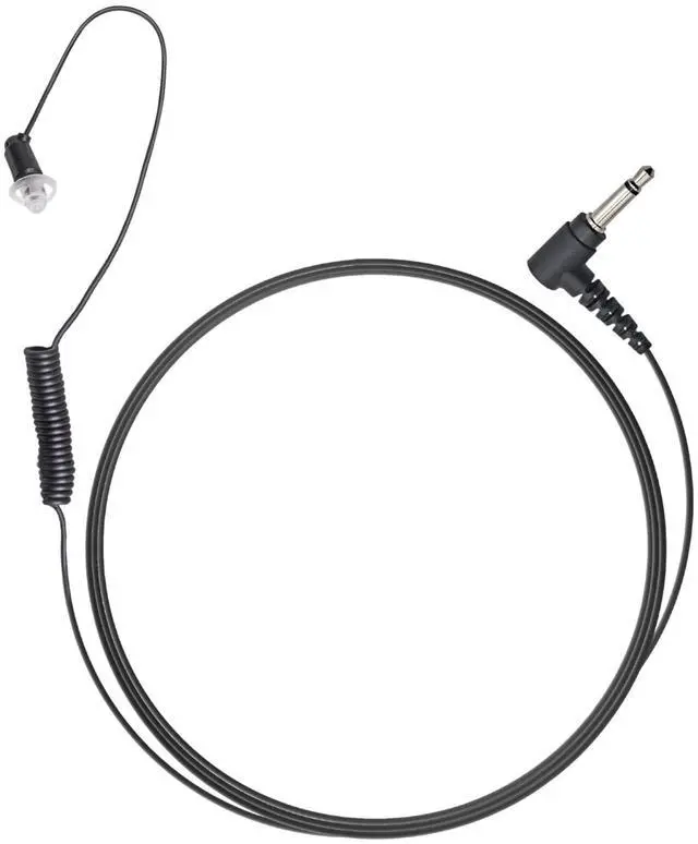 Main image of HDLO - Tubeless, Covert High Definition 3.5mm Police Listen Only Earpiece (HDLO-3.5-B), Designed for Law Enforcement and Military, Black