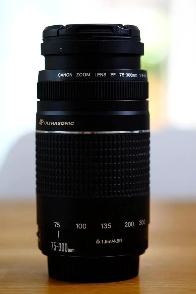 Alt view image 2 of 5 - EF 75-300mm f/4-5.6 III Telephoto Zoom Lens for SLR Cameras