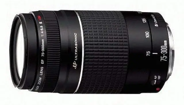 Alt view image 4 of 5 - EF 75-300mm f/4-5.6 III Telephoto Zoom Lens for SLR Cameras