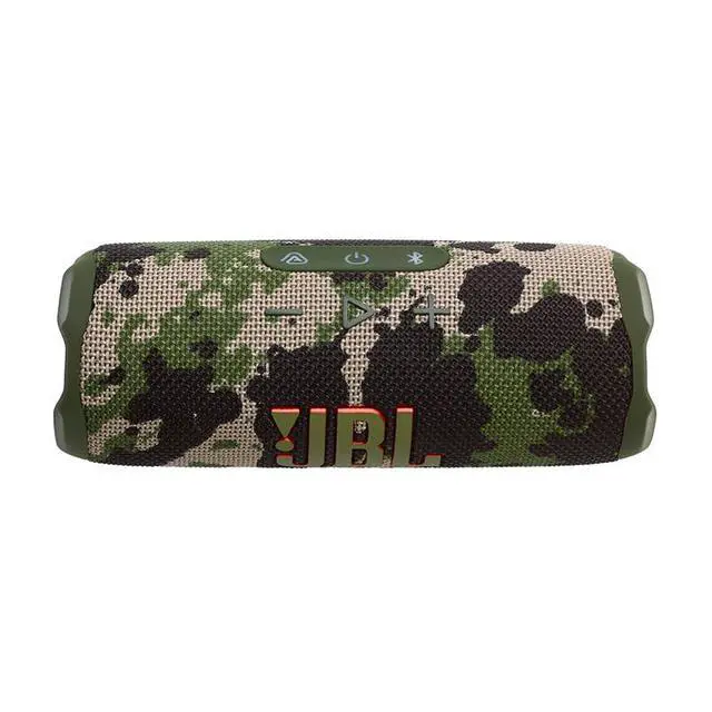 Alt view image 6 of 6 - FLIP 7 Waterproof Portable Speaker Bundle with gSport Silicone Sleeve (Camo)