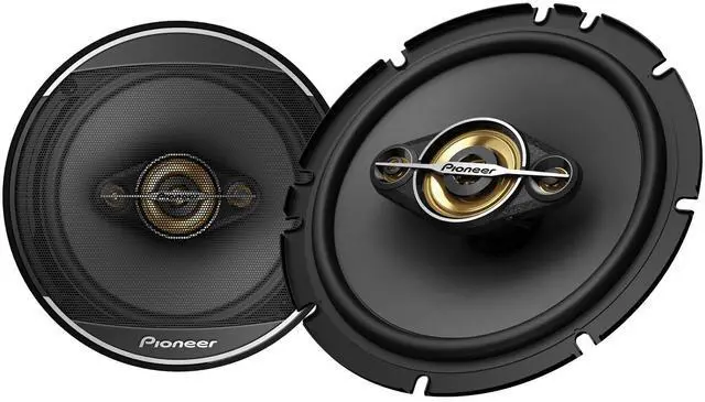 Main image of A-Series Plus TS-A1681F 6.5 4-Way Speakers (Pair) 350W Max, Balanced Sound + Smooth Treble, Enhanced Bass, Ideal Factory Upgrade, Installation Adaptors Included