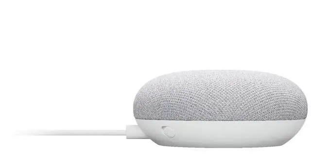 Alt view image 3 of 4 - Nest Mini 2nd Gen - Bluetooth Speaker with English and Muliti Language Compatibility for Use Anywhere (Light Gray)